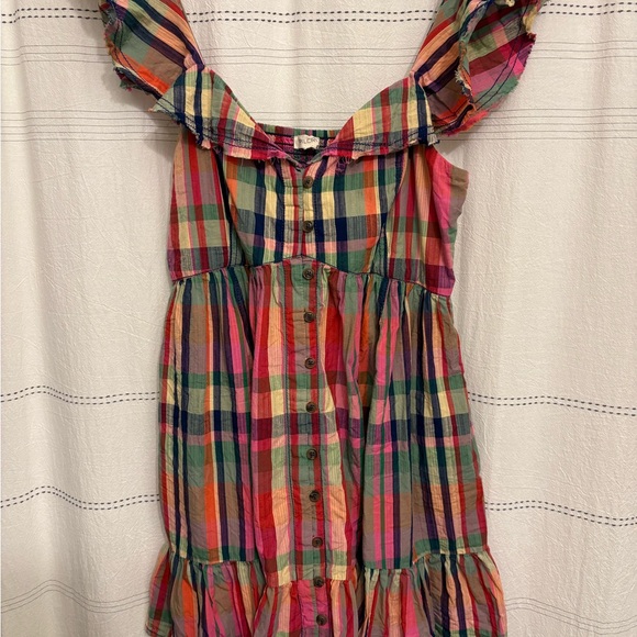 Pilcro Short-Sleeve Mini Babydoll Dress - Picture 5 of 12